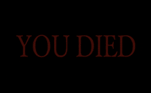 You Died Discord sticker