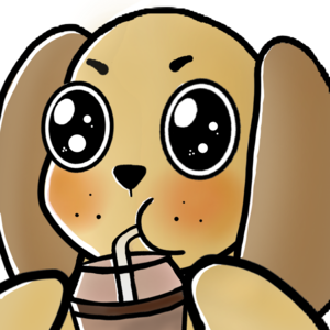 dog sip Discord sticker