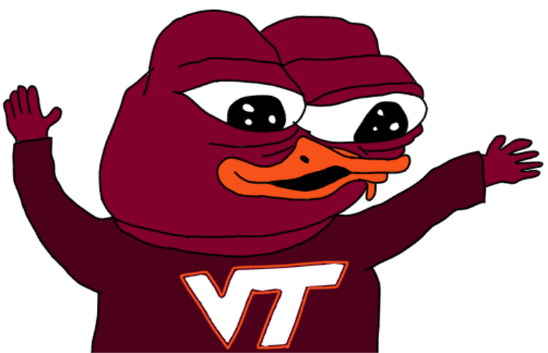 hokie yay Discord sticker