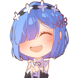 D_Rem_Blush Discord sticker