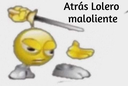 Atras maldito sucio Discord sticker