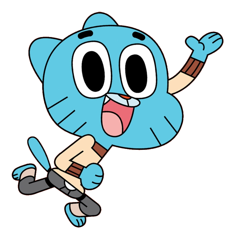 Gumball Happy Discord sticker