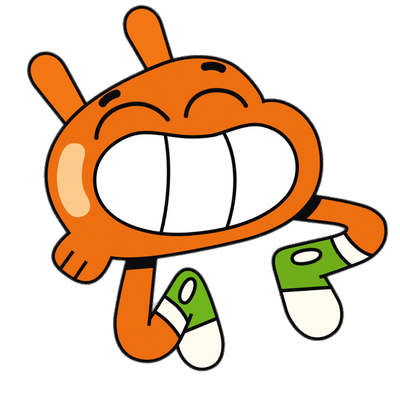 Darwin Excited Discord sticker