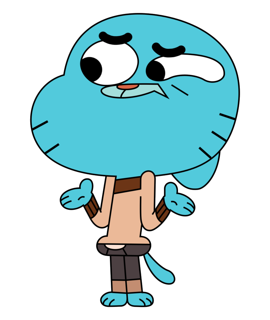 Gumball Unsure Discord sticker