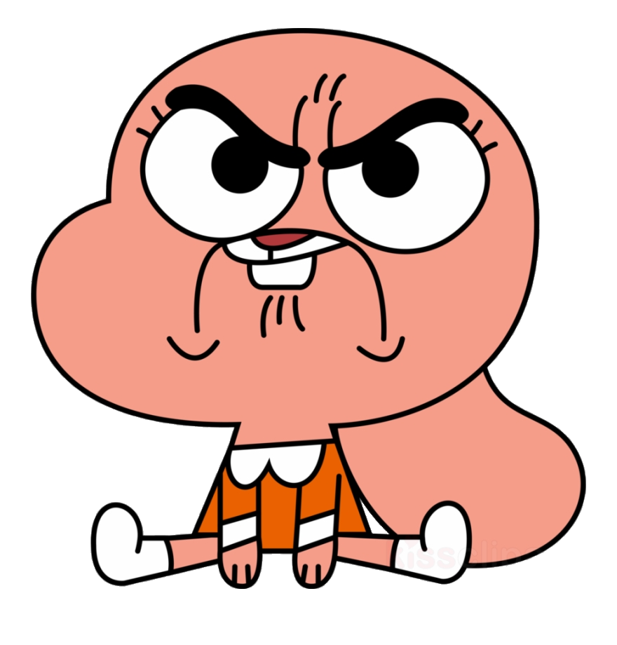 Anais Angry Discord sticker