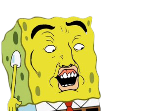 SpongbobWeird Discord sticker