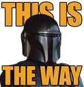This is the Way Discord sticker