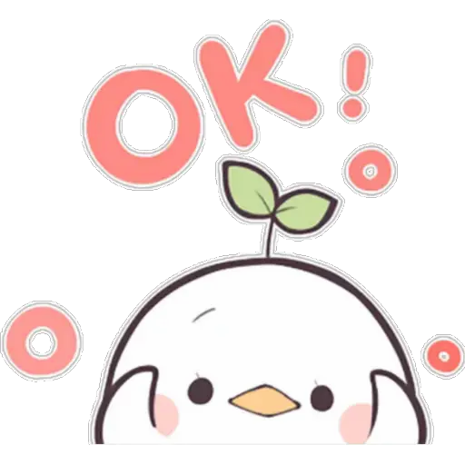 birb ok Discord sticker