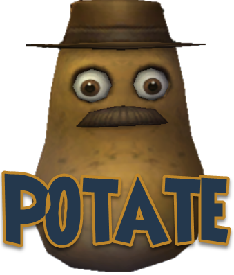 Potate Discord sticker