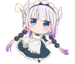 kanna maid Discord sticker
