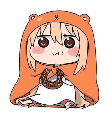 Umaru Eating Discord sticker
