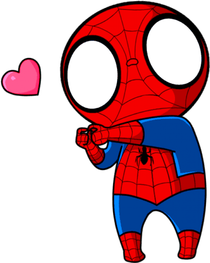 Spidey Chibi Discord sticker