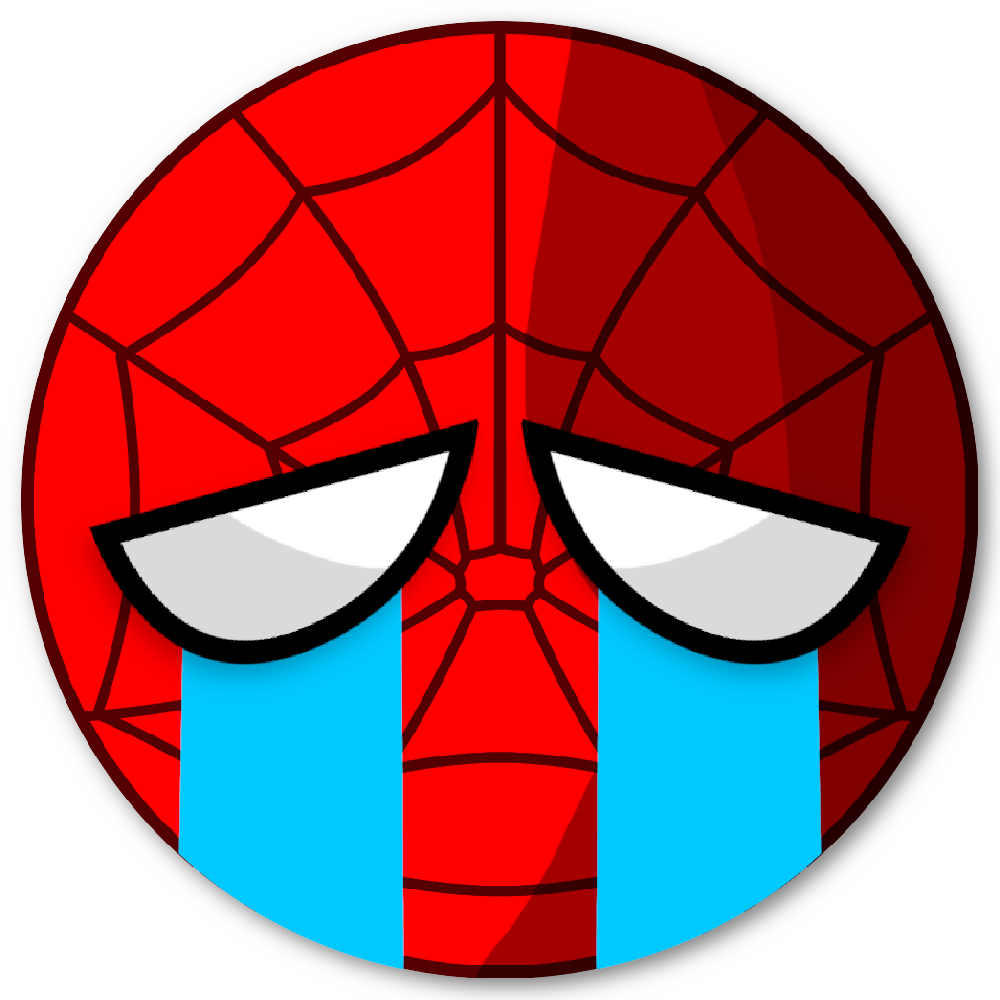 Spidey Cry Discord sticker