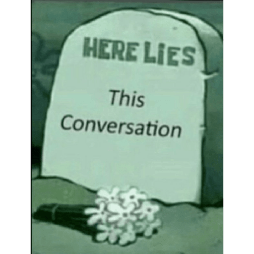 here lies Discord sticker