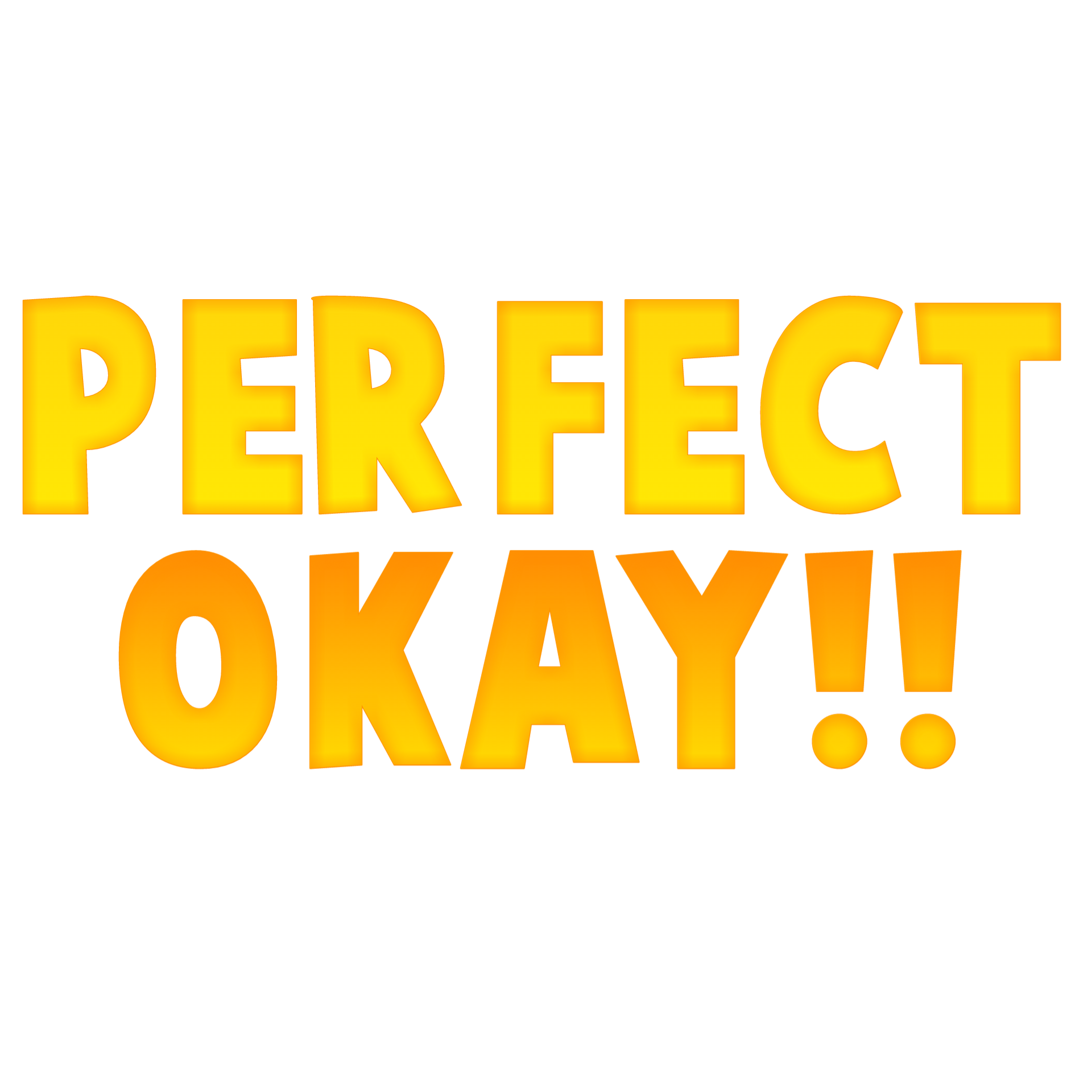 Perfect Okay!! Discord sticker