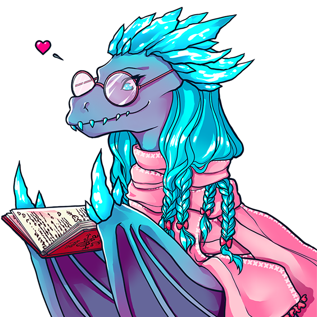 Wyvern Scholar Discord sticker