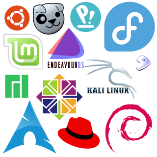 Linux Distros Discord sticker