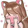 Blush Discord sticker