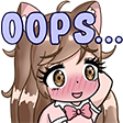 Oops Discord sticker
