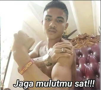 jaga mulutmu sat!!! Discord sticker