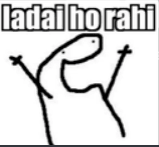 ladai ho rahi Discord sticker