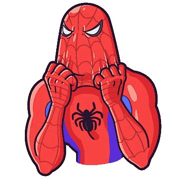 Spidey Mask On Discord sticker