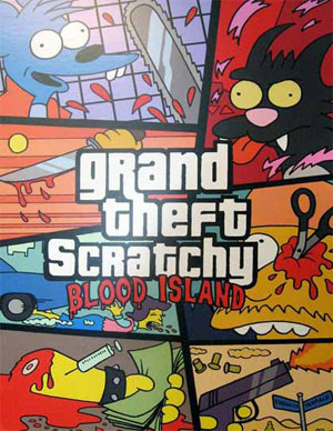 Grand Theft Scratchy Discord sticker