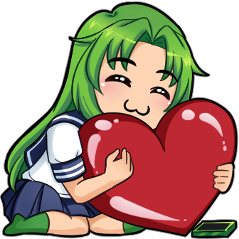 MidoriLove Discord sticker