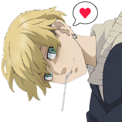 chifuyu loves u Discord sticker