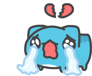 Sad capoo Discord sticker
