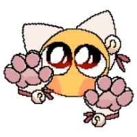 Catboy cursed Discord sticker
