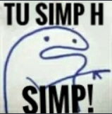 Simp Discord sticker