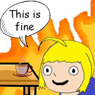 This is Fine Discord sticker