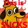 thisissuckssticker Discord sticker