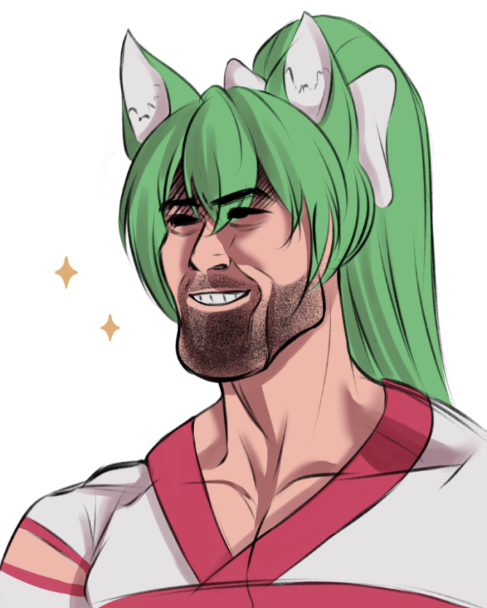 Gigachad Sakura Discord sticker