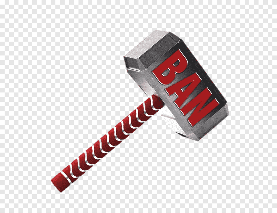 banned Discord sticker