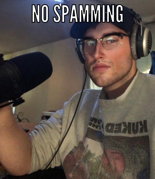 no spamming Discord sticker