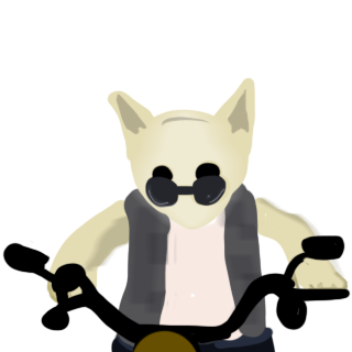 Cat Biker Discord sticker