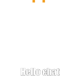 Hello Chat Discord sticker