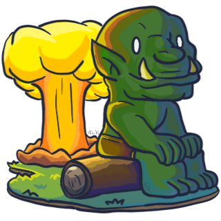 Okay Orc Discord sticker