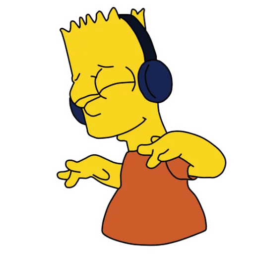JammingBart Discord sticker