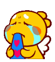 Cookie Cry Discord sticker