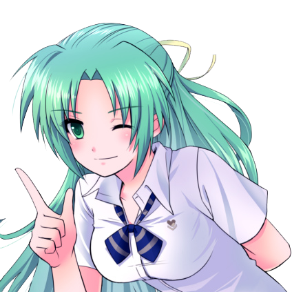 Shion Fingergun Discord sticker