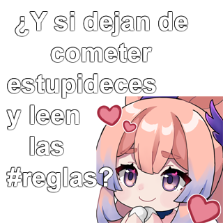 Lean las reglas Discord sticker
