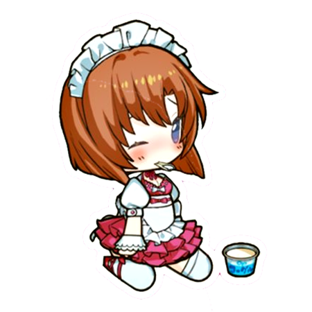 Rena Maid Yogurt Discord sticker