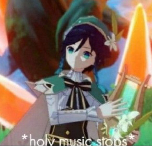 holy music stops Discord sticker