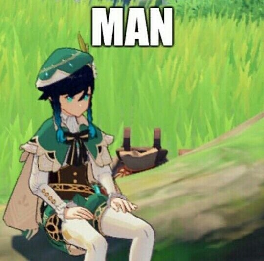 man Discord sticker