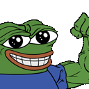 Peepo Flex Discord sticker