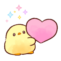 HC_BabyChickHeart Discord sticker