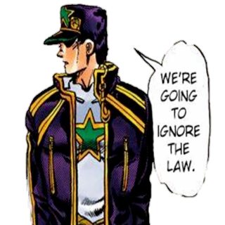 Jotarocracy Discord sticker